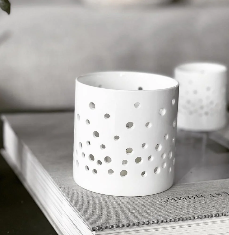 KERTAGLAS MEÐ DOPPUM