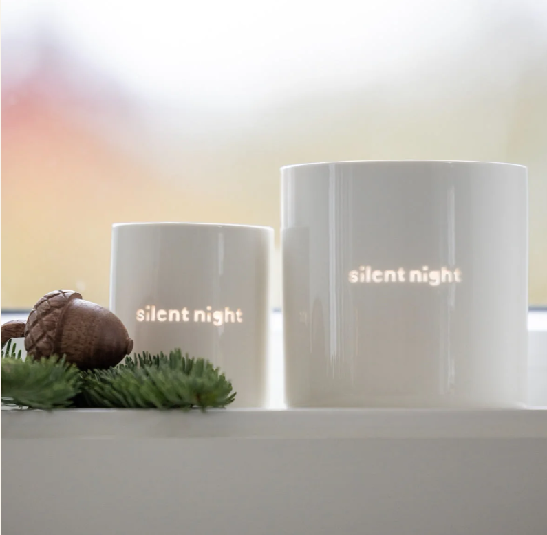 JÓLA KERTAGLAS - SILENT NIGHT