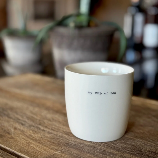 KAFFIBOLLAR MEÐ TEXTA