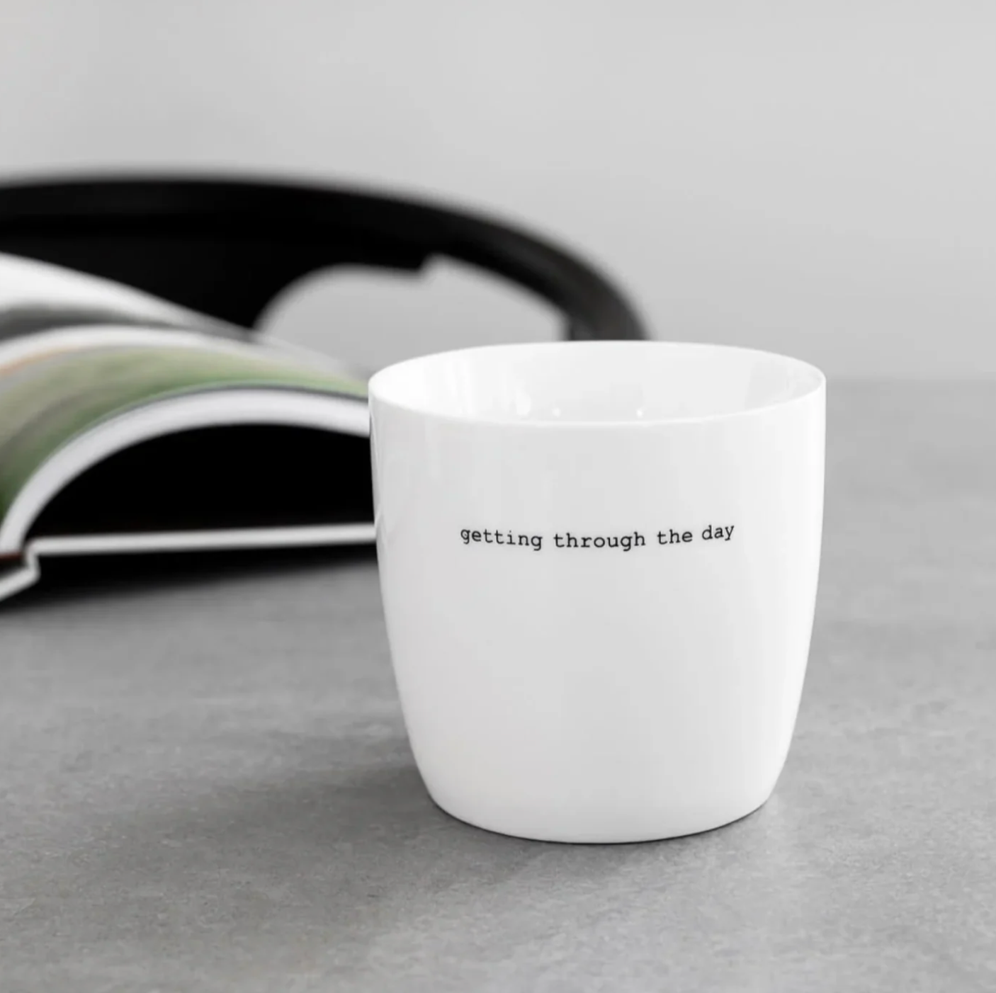 KAFFIBOLLAR MEÐ TEXTA