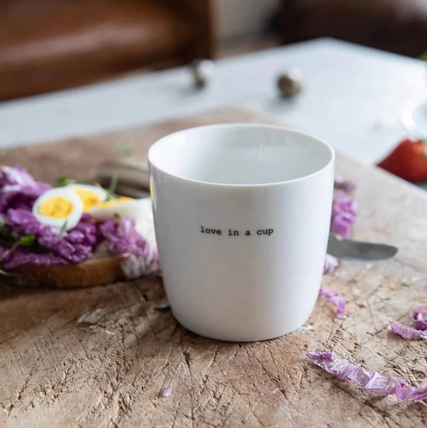 KAFFIBOLLAR MEÐ TEXTA