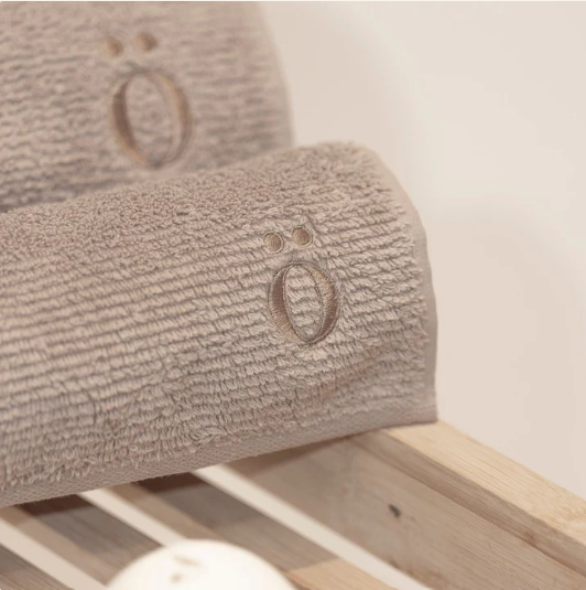 SÖGNE BAÐHANDKLÆÐI BEIGE